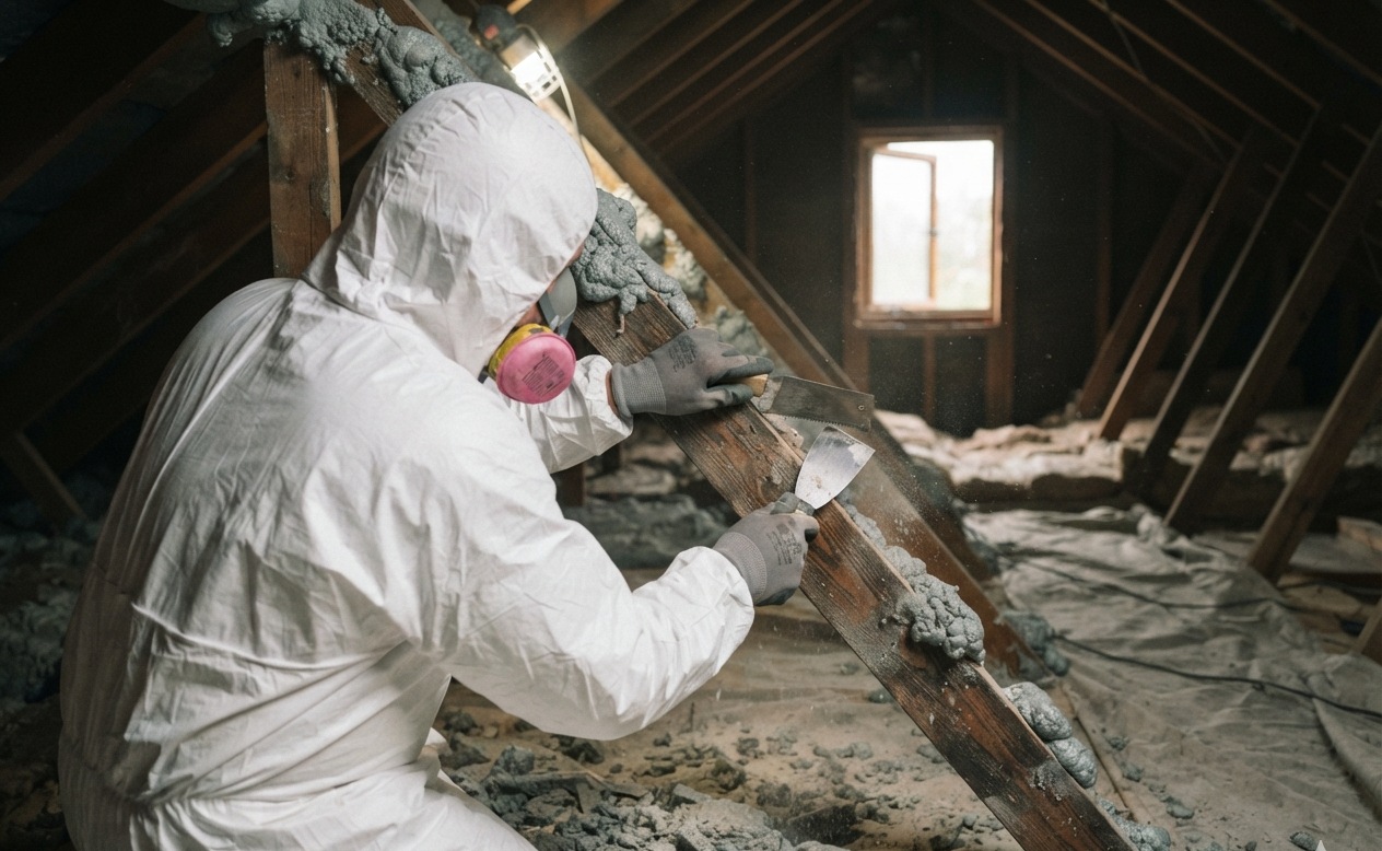Spray foam removal Warrington in Warrington